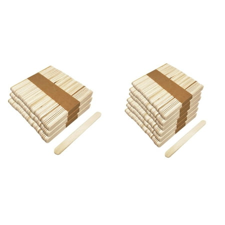 

[50/100/150 /200/300Count] Wooden -Purpose Sticks Craft ICES Ice Wax Waxing Tongue Wood Sticks Lamb Cake for Baking Candy Melting Pot Insert Lollipops Silicone Vintage Aluminum Roasting Pan