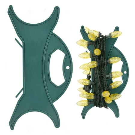 

Extension Cord Organizer Holder Party Light Hanger Space Saving Green Shelf For Most Of Cords Plastic Pendant 1PC