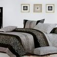 thumbnail image 2 of [Charming Garret] 100% Cotton 3PC Comforter Cover/Duvet Cover Combo (Twin Size), 2 of 9