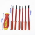 thumbnail image 3 of NEW 7pcs Electrician's Insulated Electrical Dual Head Hand Screwdriver Tool Set, 3 of 11