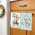thumbnail image 4 of 2pcs Easter Kitchen Towels, Absorbent Hand Towels, Easter Decorations for Home, Tea Towels Dish Cloths for Cooking Baking Cleaning, Spring Easter Themed Kitchen Decor, 25.9*17.7in, C, 4 of 6