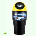 thumbnail image 4 of Car Mini Garbage Bin ABS can car Plastic Trash Rubbish Storage Box Bucket Trash Can Automotive Accessory, 4 of 8
