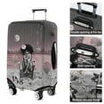 thumbnail image 6 of African American Black Girl Thick Trolley Luggage Protective Cover Pink and Black Beach Paris Eiffel Tower Suitcase Cover Fit 29-32 Inch Luggage, 6 of 6