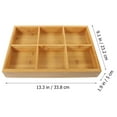 thumbnail image 4 of Multifunction Plate Hot Pot Food Plate Compartmented Food Container Vegetable Tray Fruit Dish, 4 of 8