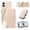 Beige, variant on For iPhone 16 RFID Blocking Wallet Case, Magnetic Flip Cover Card Holder & Bills Slot, Soft PU Leather With Detachable Shoulder Strap And Wrist Strap,Black,For iPhone 16