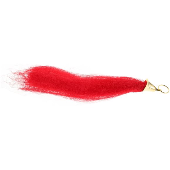 OUNONA Chinese Martial Arts Sword Tassel Red Fiber Suitable for Training Activities 1Pack