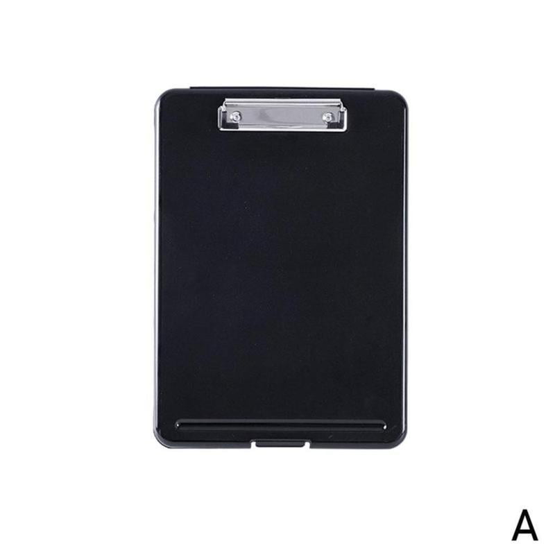 File Box With Pen Slot A4 Flat Writing Board Holder File Box With Storage Box Printable Board Holder X1M7