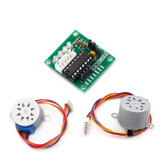Compact & 28BYJ 48 Motor 5V Step Motor & Driver Efficient 4 Wire Motor for Various Electrical Appliances
