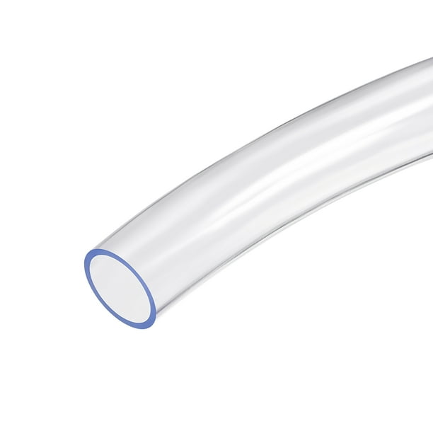 Tubo de vinilo transparente 1 pulgada ID x 1-3/16 pulgada OD, 2 metros/6.6ft