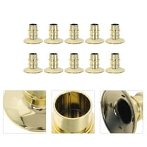 DECORNIJIA Taper Candles Holder Plastic Candlesticks Simple Pcs