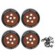 thumbnail image 1 of Neumáticos hexagonales para automóvil, 4PCS 1/7 RC Car RC Racer Tires Set RC Tires Experiencia incomparable, 1 of 9
