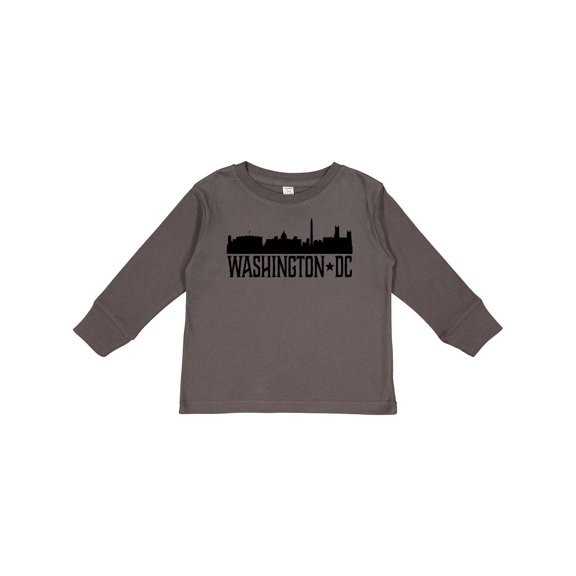 Inktastic Washington Dc Skyline Cities Boys or Girls Long Sleeve Toddler T-Shirt