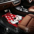 thumbnail image 4 of Cartoon Mickey Mouse And Minnie Mouse Car Floor Mats Universal Floor Mats for Cars Front Rear Car Foot Mats Cute Anime Pattern Car Accessories for Trucks, 4 of 5