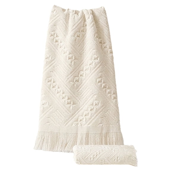Luxury Decorative Hand Towels Bathroom: 2 Packs 14X30 100% Cotton Turkish Absorbent Soft Face Towel Set for Boho Bathroom Decor Kitchen Hotel Spa Farmhouse Guest Tea Gift (14"x30")