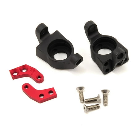 Vanquish Products Wraith Steering Knuckle Set (Black/Red)