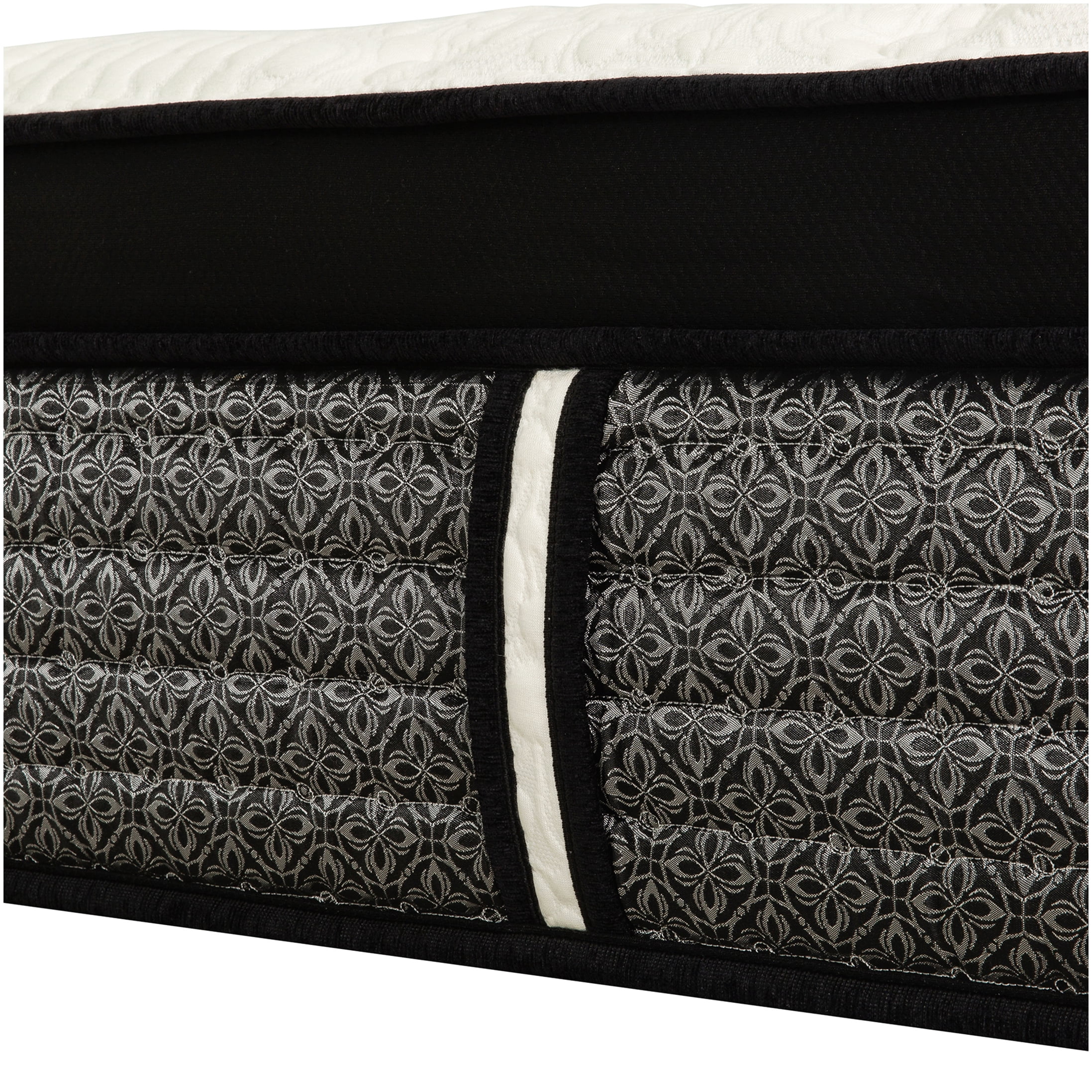 CHAMPFLAG King Size Euro Top Hybrid Mattress, 16 Inch Plush Feel, Cooling Gel Foam & Pocket Springs for Support, Motion Isolation, CertiPUR-US, White