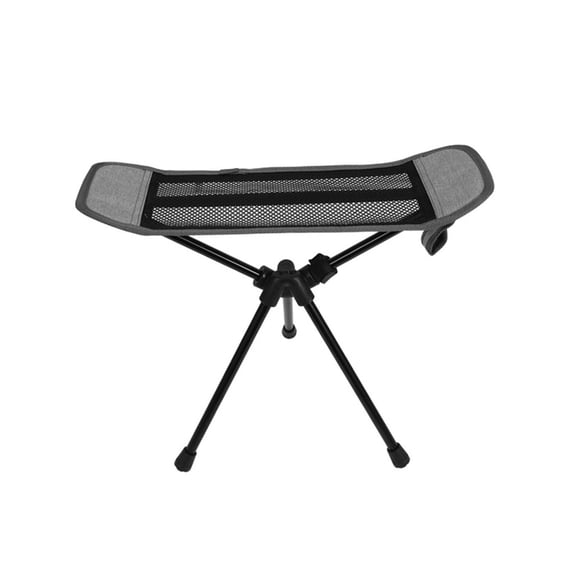 harayaa Camping Chair Footrest Aluminum AntiSlip Feet Folding Foot Rest Stool for Hiking