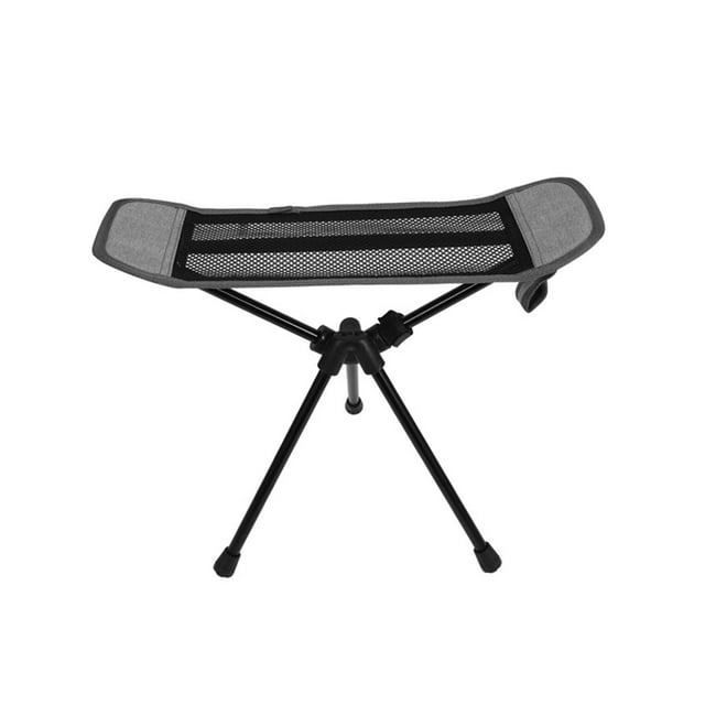 Portable Folding Chair Ottoman Outdoor Recliner Lazy Footrest Leg Rest Camping Chair Footstool for Hiking Fishing Picnic