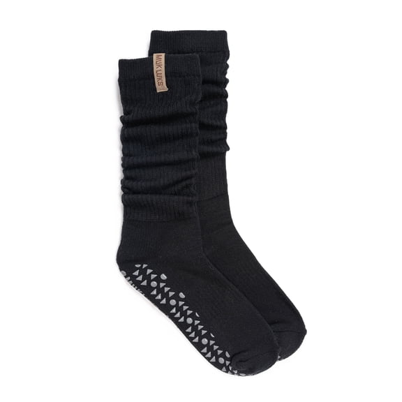 MUK LUKS Women's Pilates Slouch Sock, 1-Pack, Shoe Sizes 6-10