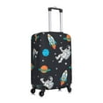 thumbnail image 3 of Gaeub Space Elastic Luggage Cover with Concealed Zipper Dust-Proof Luggage Cover Protector - 18-32 inch - Medium, 3 of 9