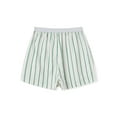 thumbnail image 6 of Elippeo Women's Pajama Boxer Shorts Stripe Buttons Elastic Waist Comfy Sleep Shorts Summer Casual Pajama Bottoms, 6 of 8
