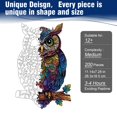 thumbnail image 3 of Puzles de madera Hopelucr Owl Animal, 200 piezas, para adultos, 3 of 7