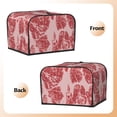 thumbnail image 3 of Fotbe Red Meat for Four Slice Toaster Cover, Fingerprint Protector, Super Soft Appliance Cover And Dust Cover,Bread Dust Cover & Fingerprint Protection, 3 of 7