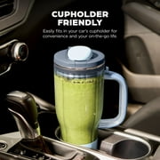 Ninja BlendBOSS 26-Oz Personal Blender, for Smoothies & Frozen Drinks, Travel Tumbler with LeakProof Lid and Chug Spout, Auto-iQ Technology, 1200PW, DB301CY Cyberspace