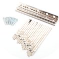 thumbnail image 4 of Key XA58 Kalimba Tecla Musical 17 Tonos Reemplazo De Metal Pulgar Piano Tecla De Percusión De Dedo, 4 of 7