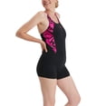 thumbnail image 2 of Traje de baño Speedo  Mujer Hyperboom Splice Legsuit Negro 812305G-720, 2 of 5