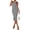 Black, variant on Merokeety Womens Summer Midi Dress Tank Ribbed Knit Baby Shower Sweater Dress Blue m