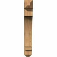 thumbnail image 6 of Ekena Millwork 5 1/2"W x 28"D x 40"H Imperial Craftsman Smooth Bracket, Western Red Cedar, 6 of 13