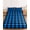 Blue Black, variant on Full Size Fitted Sheet Set - Black White Plaid 3 Piece Bedding Sets 16" Deep Pocket Fitted Sheet with 2 Pillowcases Modern Simple Buffalo Check Gingham Brushed Microfiber Hotel Luxury Bed Sheets