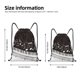 thumbnail image 2 of Fotbe Piano Keys With Musical Notes Bolsa Mochila con Cordón Estampada, Bolsa de Gimnasio Deportiva, Bolsa Cinch, Bolsa con Cordón para Hombres y Mujeres-Small, 2 of 6
