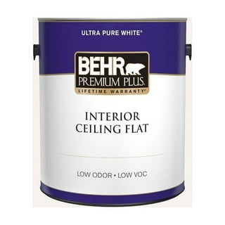 Glidden Fundamentals Interior Paint Commercial White / White, Semi-Gloss, 5  Gallons 