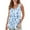 Multicolor Tank Top for Women _x, variant on GNFQXSS Womens V Neck Tank Top Floral Print Loose Sleeveless Blouse Lightweight Flowy Casual Summer Beach Top Multicolor S