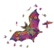 thumbnail image 1 of Wosthever Rompecabezas de madera Halloween Bat Adulto DIY Educación temprana Juguetes de forma irregular Juego de para niños Colección Kits de decoración para fiestas, 1 of 6