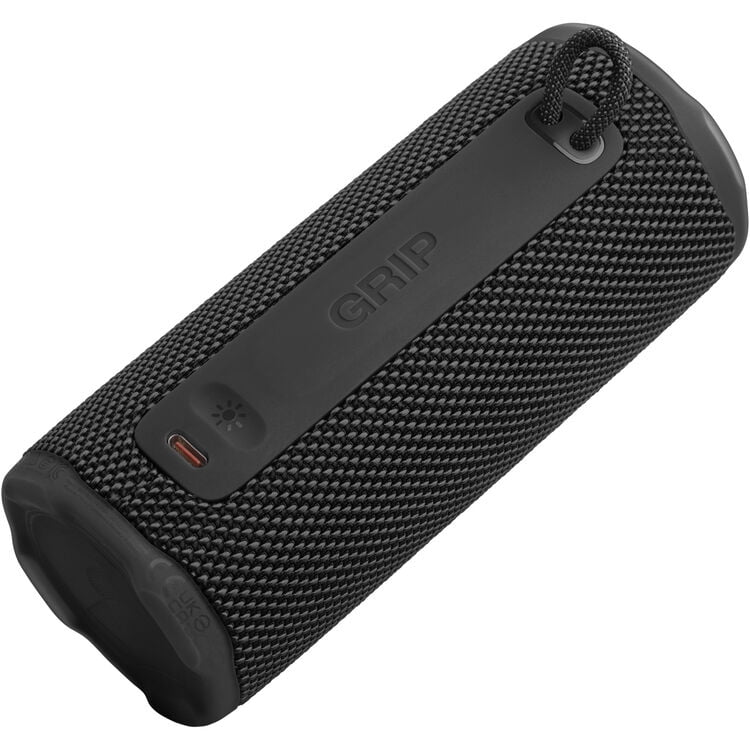 JBL Grip - Compact Bluetooth speaker with bold JBL Pro Sound and ambient light - Black