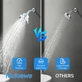 thumbnail image 2 of Hweilai Tête de Douche à Filtre Haute Pression Fixe, 8 modes, Réglage à 360°, 2 of 5