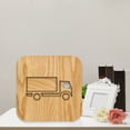 thumbnail image 4 of lionlar Creative Desk Light Wooden Push Button Switch LED USB Rechargeable Night Light Small truck, 4 of 9