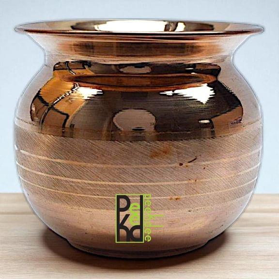 Copper  Pooja Lota Handmade Kalash Store Drinking Water
