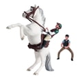 thumbnail image 3 of HILABEE Modèle d'Animal avec Figurine de Cheval Réaliste Simulée en PVC Décorative F, 3 of 9