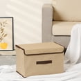 thumbnail image 5 of Unique Bargains 1 Pack Clothes Storage Bags Moving Bags Beige 14.2*9.1*9.4in, 5 of 7