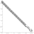 thumbnail image 6 of 14K White Gold Jbsp's Polished Fancy Link Bracelet (7 X 6) Made In Turkey lf536-7, 6 of 6