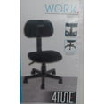 thumbnail image 4 of Silla Secretarial Oficina asiento acolchonado ajuste Palanca Negro, 4 of 5