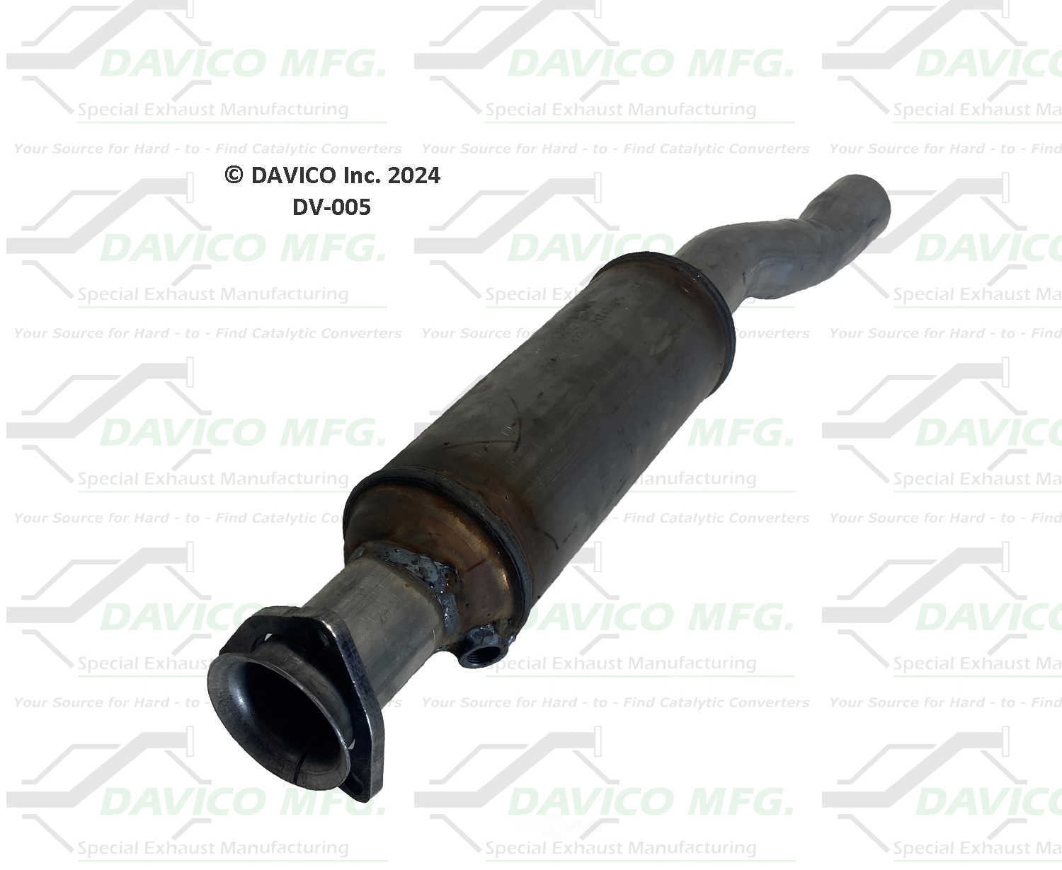 Davico Mfg DV-005 Direct-Fit Catalytic Converter