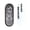 E, variant on Motorcycle Car Clock Auto Internal Stick On Mini Waterproof Watch For Convenient Time Checking Inside Vehicles