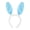 blue, variant on Slccxzc Easter Cute Rabbit Hairband Rabbit Ear Shape Headband Adult Bunny Ear Deaign Hair Accessories Purple