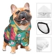 thumbnail image 3 of Fotbe Pineapple Sudadera con Estampado para Perros Pequeños – Suéter con Capucha para Mascotas, Tela Suave de Forro Polar con Bolsillo-X-Large, 3 of 7