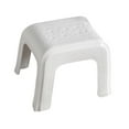 thumbnail image 4 of veasfak Step Stool Stable Lightweight Shower Stool for Bedside Living Room Apartment White, 4 of 9